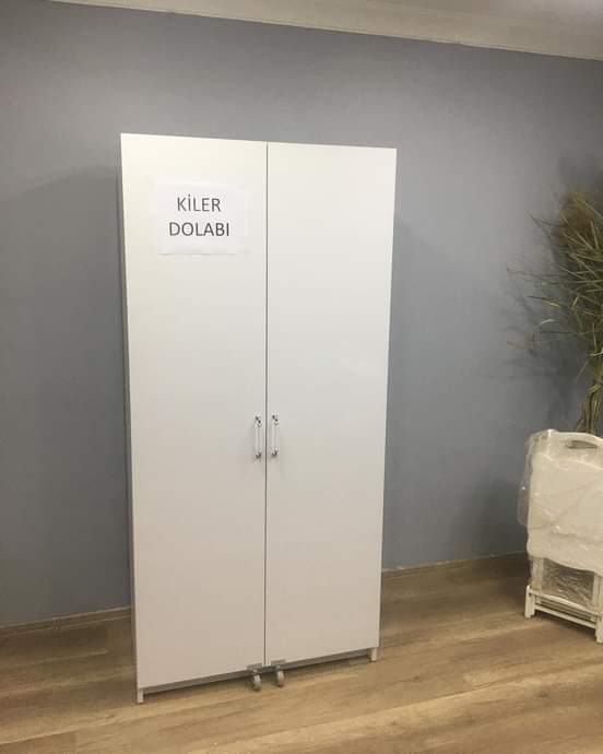  Çınar Kiler Dolap (Beyaz)